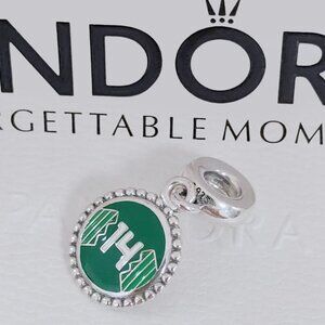 Pandora Engraving Mexico Soccer Jersey #14 Dangle Charm Exclusive Pendant S925
